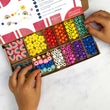 Load image into Gallery viewer, Rainbow and Flower Bracelet Making Kit - jiminy eco - toys