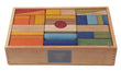 Load image into Gallery viewer, Rainbow Blocks in Tray - 63 pieces - jiminy eco - toys