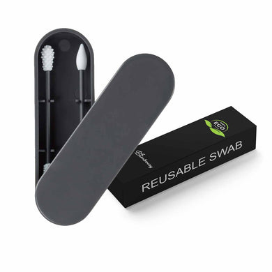Reusable Swabs Set of 2 in Travel Case