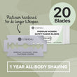 Load image into Gallery viewer, Safety Razor Stainless Steel + 20x Blades - Rose Gold - jiminy eco - toys