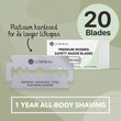 Load image into Gallery viewer, Safety Razor Stainless Steel + 20x Blades - Rose Gold