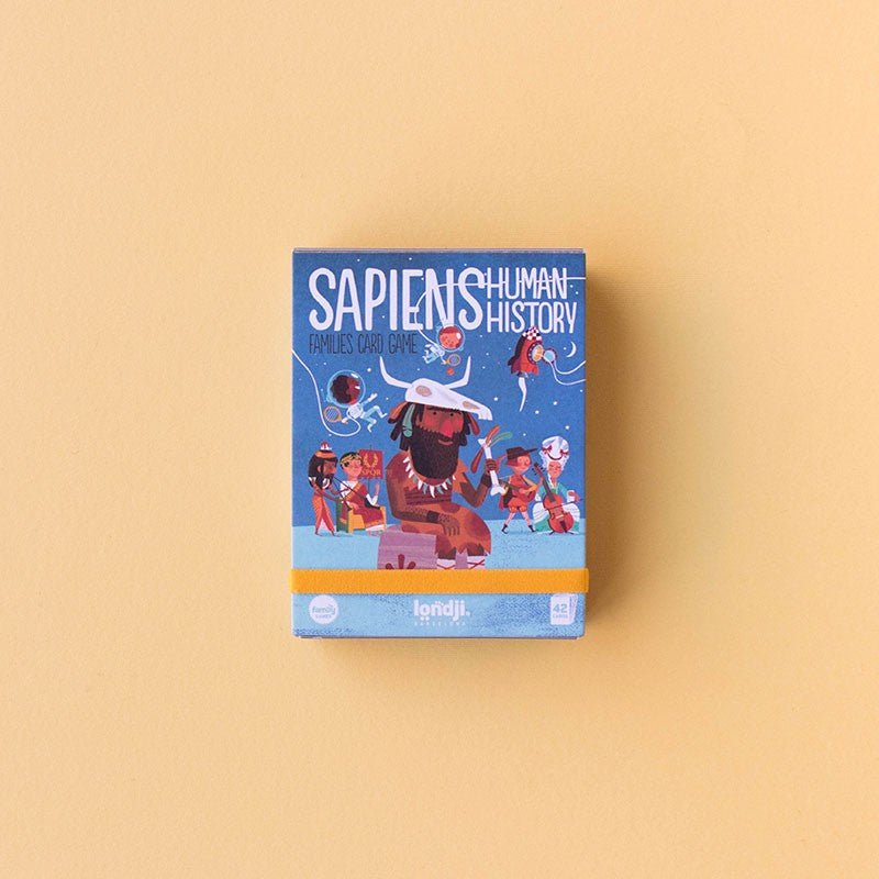 Sapiens, human history - Card Game 5yrs+ - jiminy eco - toys