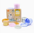 Load image into Gallery viewer, Set of 4 Crystal Finger Paints “Mika” - Organic Sparkle Colors - jiminy eco - toys