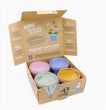 Load image into Gallery viewer, Set of 4 Crystal Finger Paints “Mika” - Organic Sparkle Colors - jiminy eco - toys