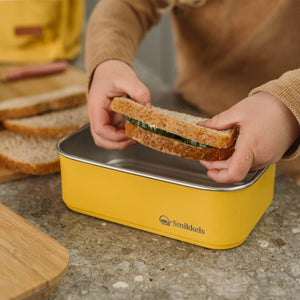 Stainless Steel Lunch Box - Green - jiminy eco - toys