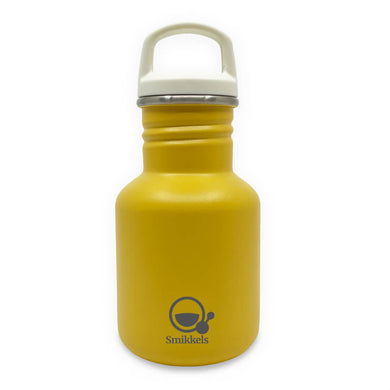Stainless Steel Water Bottle - Yellow - jiminy eco - toys