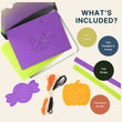 Load image into Gallery viewer, Stitch Your Own Halloween Trick or Treat Felt Bag - jiminy eco-toys