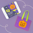 Load image into Gallery viewer, Stitch Your Own Halloween Trick or Treat Felt Bag - jiminy eco-toys