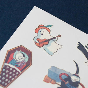 Tattoo Set 'Enchanted' with 14 Spooky Tattoos for age 3+ - jiminy eco - toys
