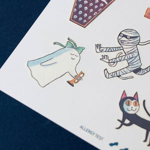 Tattoo Set 'Enchanted' with 14 Spooky Tattoos for age 3+ - jiminy eco - toys