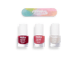 Load image into Gallery viewer, Water-based and peelable nail polishes set 3 shades + Nail File -Fruity Sorbet - jiminy eco-toys