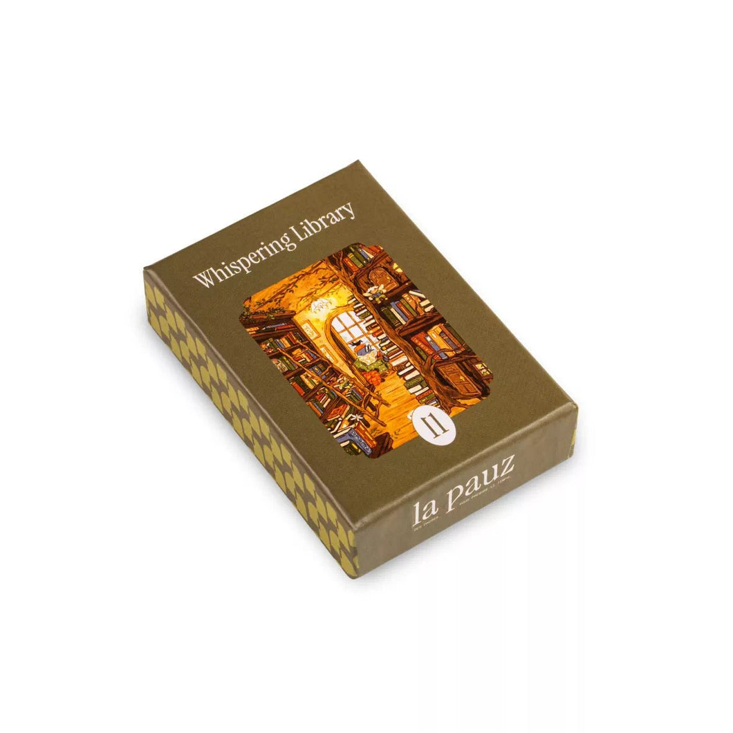 Whispering Library - Mini Coffee Break Jigsaw - jiminy eco - toys