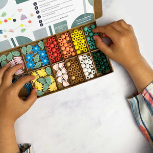 Wildflower Bracelet Making Kit - jiminy eco - toys