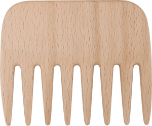 Wooden Wide Tooth Comb - Perfect for Wavy and Curly Hair - jiminy eco - toys