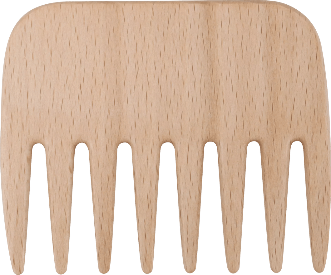Wooden Wide Tooth Comb - Perfect for Wavy and Curly Hair - jiminy eco - toys