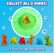 Load image into Gallery viewer, Zimpli 3x Bath Bombs Dino Surprise Collectible Kids Toys - jiminy eco-toys
