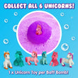 Load image into Gallery viewer, Zimpli 3x Bath Bombs Unicorn Surprise Collectible Kids Toys - jiminy eco-toys