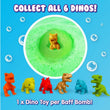Load image into Gallery viewer, Zimpli Baff Bombz Surprise Dino Figure Large Bath Bomb - jiminy eco - toys