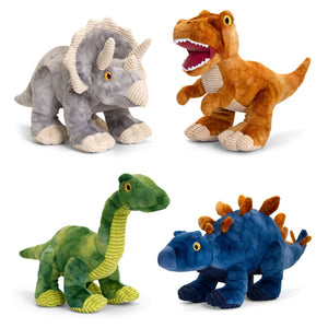 26cm Keeleco Dinosaurs 4 Asstd - jiminy eco-toys