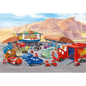 3x 100%-recycled 48-piece maxi puzzles for ages 4+: Cars                               - jiminy eco-toys