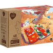 Load image into Gallery viewer, 3x 100%-recycled 48-piece maxi puzzles for ages 4+: Cars                               - jiminy eco-toys