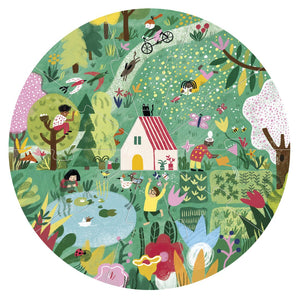 A home for Nature' Four Seasons Puzzle for age 3-6 years - jiminy eco-toys