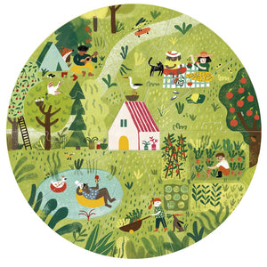 A home for Nature' Four Seasons Puzzle for age 3-6 years - jiminy eco-toys