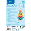 Load image into Gallery viewer, Baby Clementoni Stacking Rings - 100% safe recycled plastic - jiminy eco-toys