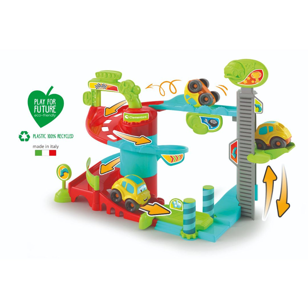 Baby Fun Garage Track for age 18m+ - jiminy eco-toys