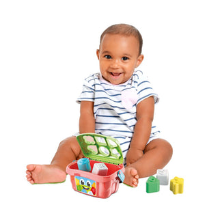 Baby Shape Sorter Basket for age 10m - 36m - jiminy eco-toys