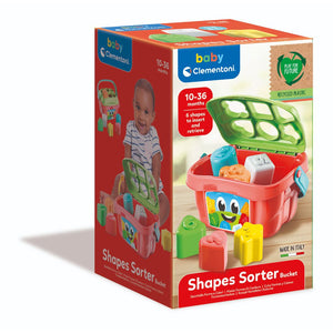 Baby Shape Sorter Basket for age 10m - 36m - jiminy eco-toys