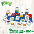 Load image into Gallery viewer, BiOBUDDi Animals Set - bioplastic building blocks from plants - jiminy eco-toys
