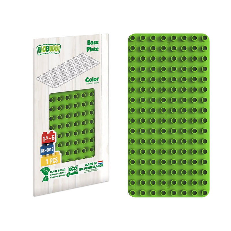BioBuddi bioplastic building blocks made from plants - jiminy eco-toys