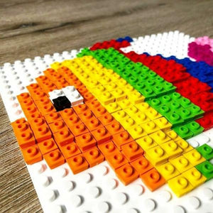 BiOBUDDi Bioplastic Pixel and Create Starter Kit - 1500 pieces - jiminy eco-toys