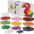 Load image into Gallery viewer, BiOBUDDi Bioplastic Pixel and Create Starter Kit - 1500 pieces - jiminy eco-toys