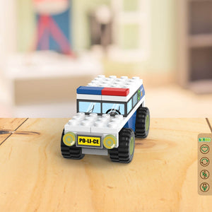 BiOBUDDi Creations 'Police Car' for age 4+ - jiminy eco-toys