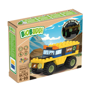 BiOBUDDi Creations 'Safari Jeep' for age 4+ - jiminy eco-toys