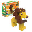 Load image into Gallery viewer, BiOBUDDi Savannah - Lion or Ostrich 2-in-1 - bioplastic building blocks from plants - jiminy eco-toys