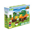 Load image into Gallery viewer, BiOBUDDi Triceratops - bioplastic dino building blocks from plants - jiminy eco-toys