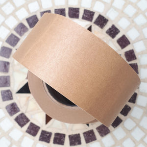 Brown paper sticky tape for sealing boxes - 1 roll, 5.0cm wide - jiminy eco-toys