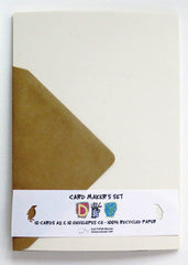Birch Ivory Cards with Kraft Brown Envelopes