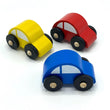 Load image into Gallery viewer, CarPet Organic - Roll-Up-and-Go Roads Playmat with 3 Wooden Cars - jiminy eco-toys