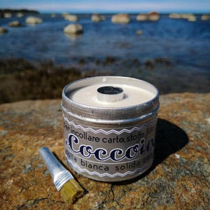Coccoina plastic-free glue in aluminium tin - jiminy eco-toys