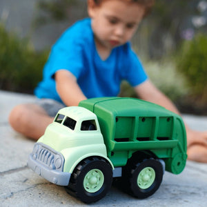 Coming soon: Green Toys Recycling Truck made from recycled milk bottles - age 3+ - jiminy eco-toys