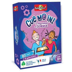 Cue me in - Science Mysteries! A group guessing game for ages 9+ - jiminy eco-toys
