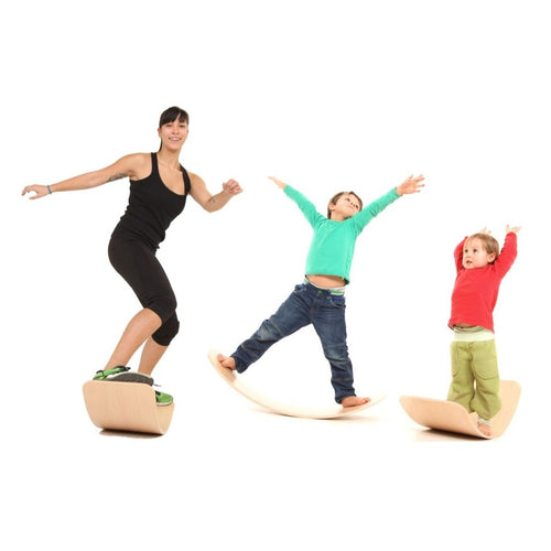 das.Brett bouncy wooden balance board (