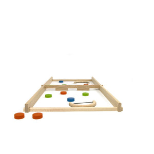 Duel of Discs' Wooden Game for 2 players for age 5+ - jiminy eco-toys