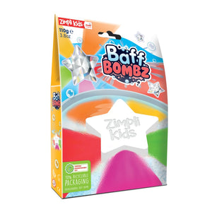 Eco BAFF BOMBZ 'Star with Rainbow Effects' (contains SHRINKWRAP) - jiminy eco-toys