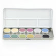 Load image into Gallery viewer, Eco-conscious watercolour paints 12 colours in tin case - and refills - jiminy eco-toys