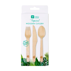 Eco-friendly Celebrations - Compostable Cutlery (6 sets) MADE FAR AWAY - jiminy eco-toys
